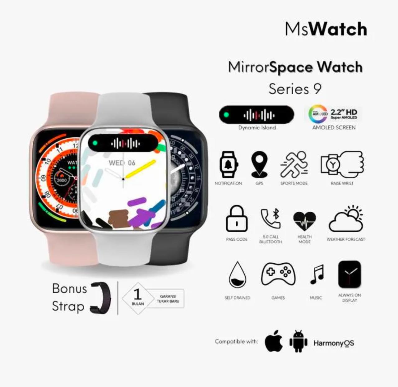 Dynamic Island Smart Watch