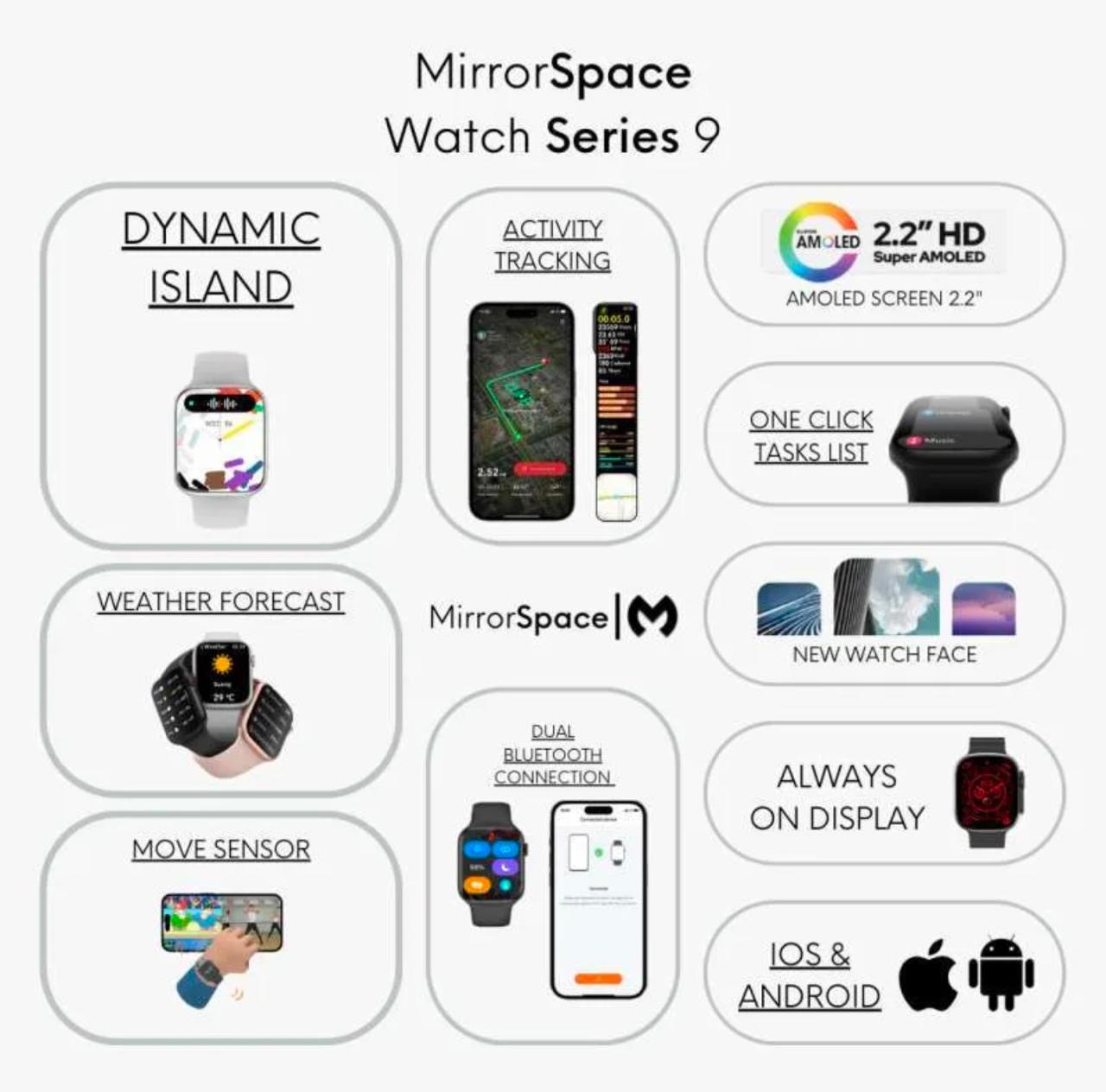Dynamic Island Smart Watch